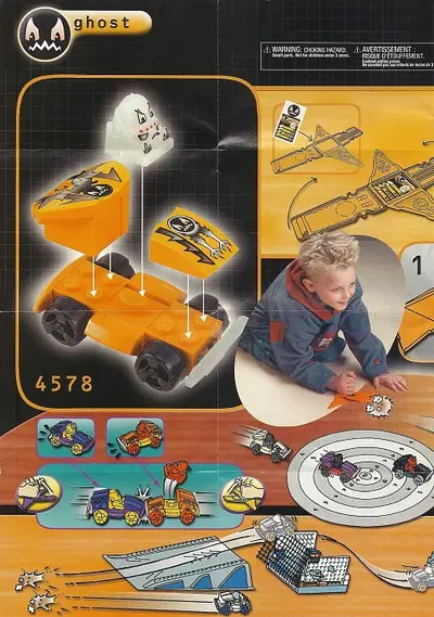 LEGO Racers 4578 Ghost set