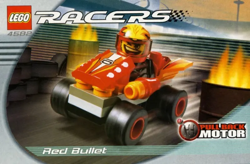 LEGO Racers 4582 Red Bullet set