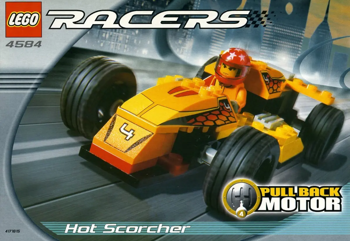 LEGO Racers 4584 Hot Scorcher set