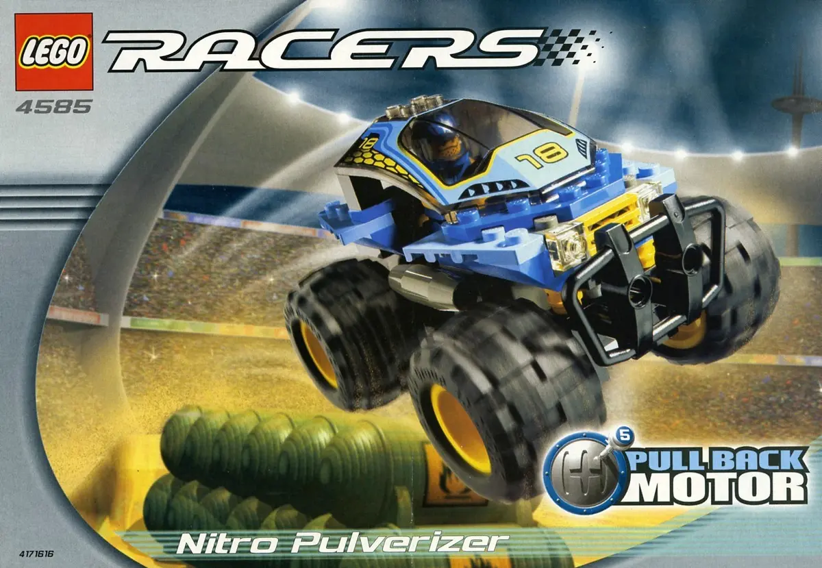 LEGO Racers 4585 Nitro Pulverizer set
