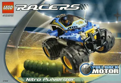 LEGO Racers 4585 Nitro Pulverizer set
