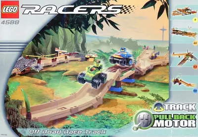 LEGO Racers 4588 Off-Road Race Track set