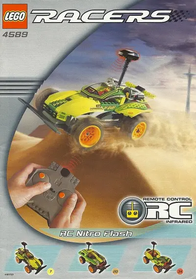 LEGO Racers 4589 RC Nitro Flash set