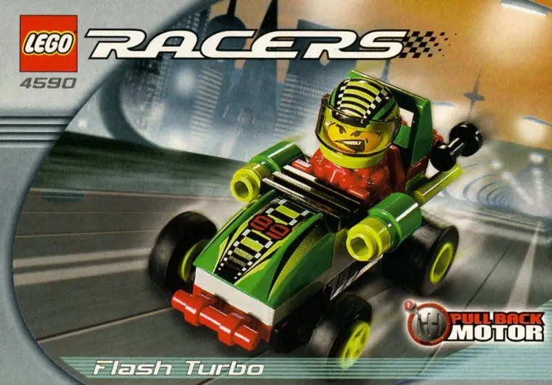 LEGO Racers 4590 Flash Turbo set
