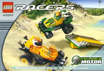 LEGO Racers 4594 Maverick Sprinter & Hot Arrow set