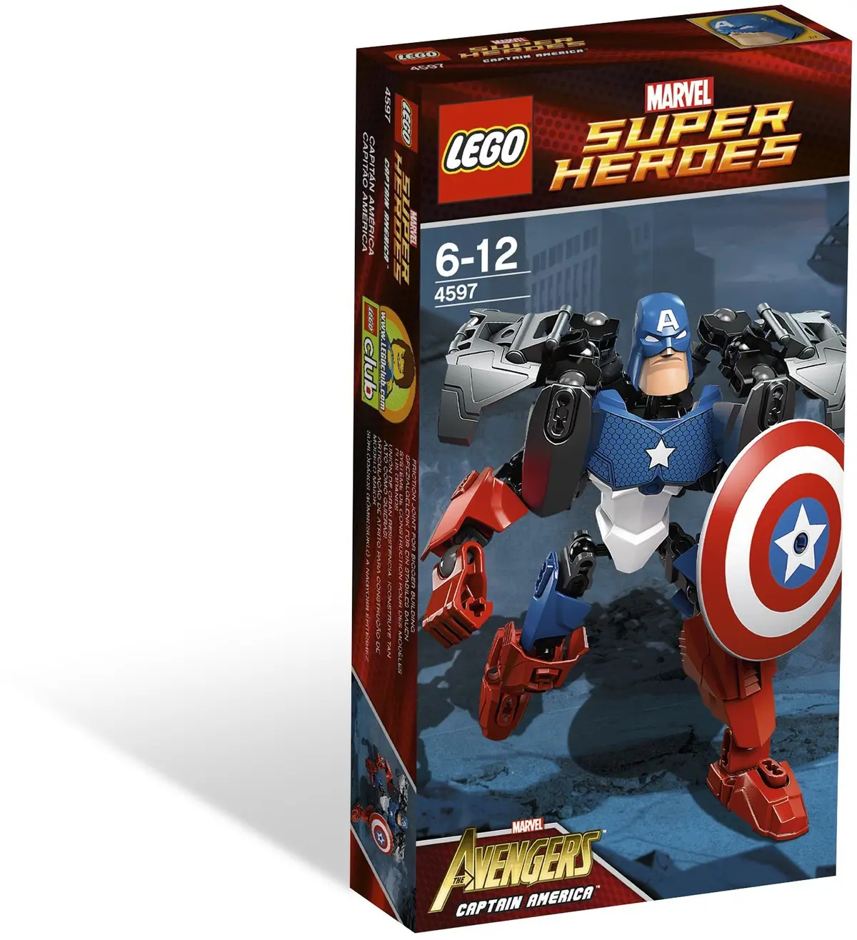 LEGO Marvel Super Heroes 4597 Captain America set, image 2