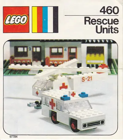 LEGO LEGOLAND 460 Rescue Units set