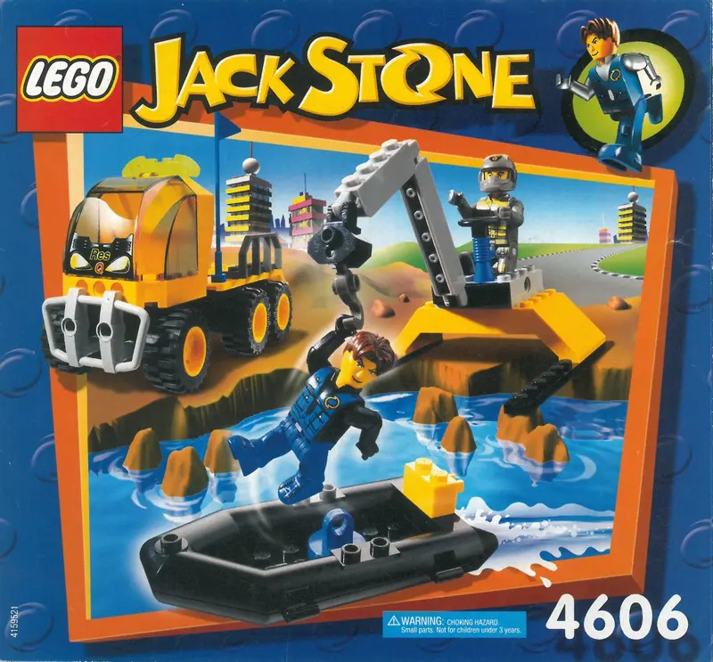 LEGO Jack Stone 4606 Aqua Res-Q Transport set