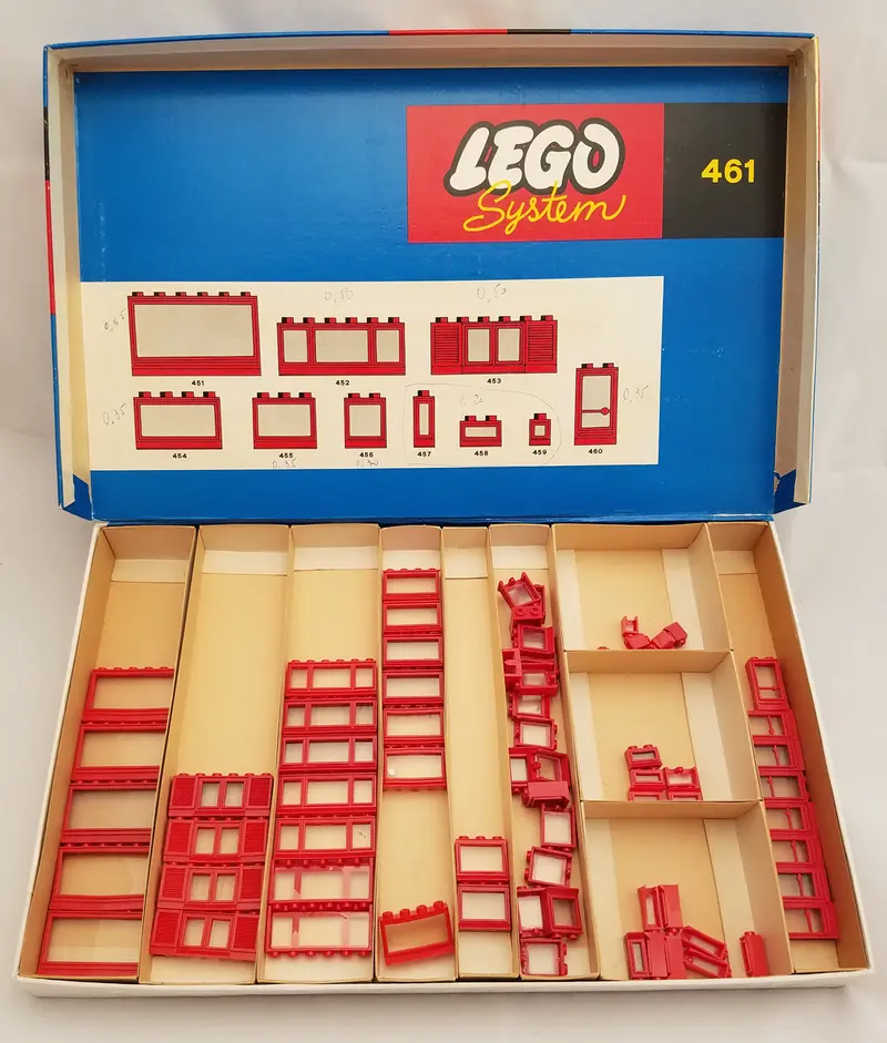 LEGO System 461 Windows and Doors, Retailer Pack set
