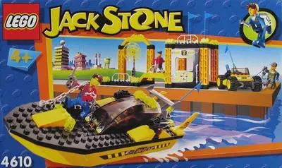 LEGO Jack Stone 4610 Aqua Res-Q Super Station set