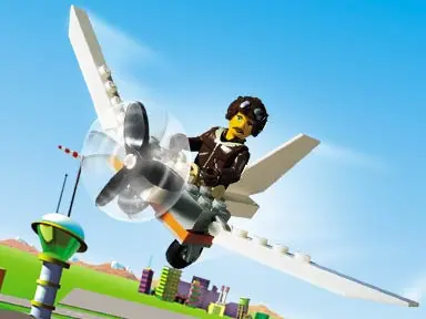 LEGO Jack Stone 4614 Ultralight Flyer set
