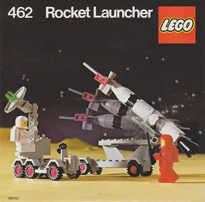 LEGO Space 462 Rocket Launcher set