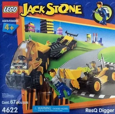 LEGO Jack Stone 4622 ResQ Digger set