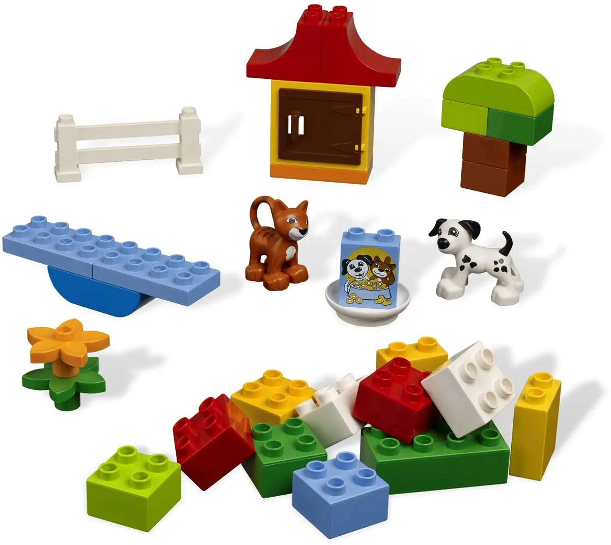 LEGO DUPLO 4624 Brick Box Green set
