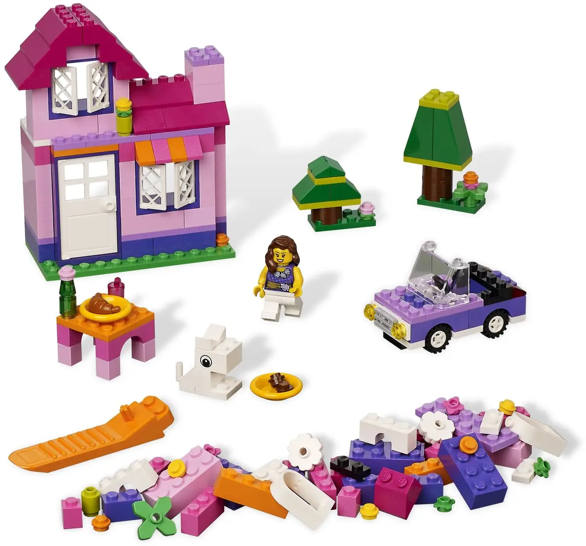 LEGO Bricks and More 4625 Pink Brick Box set