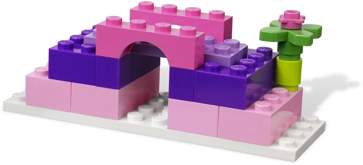 LEGO Bricks and More 4625 Pink Brick Box set, image 4