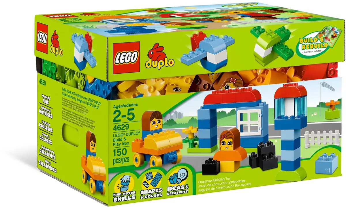LEGO DUPLO 4629 Build & Play Box set, image 2