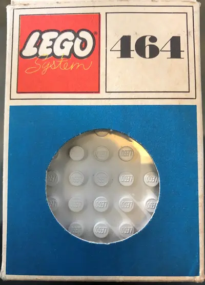 LEGO System 464 6 x 8 Plates, White set