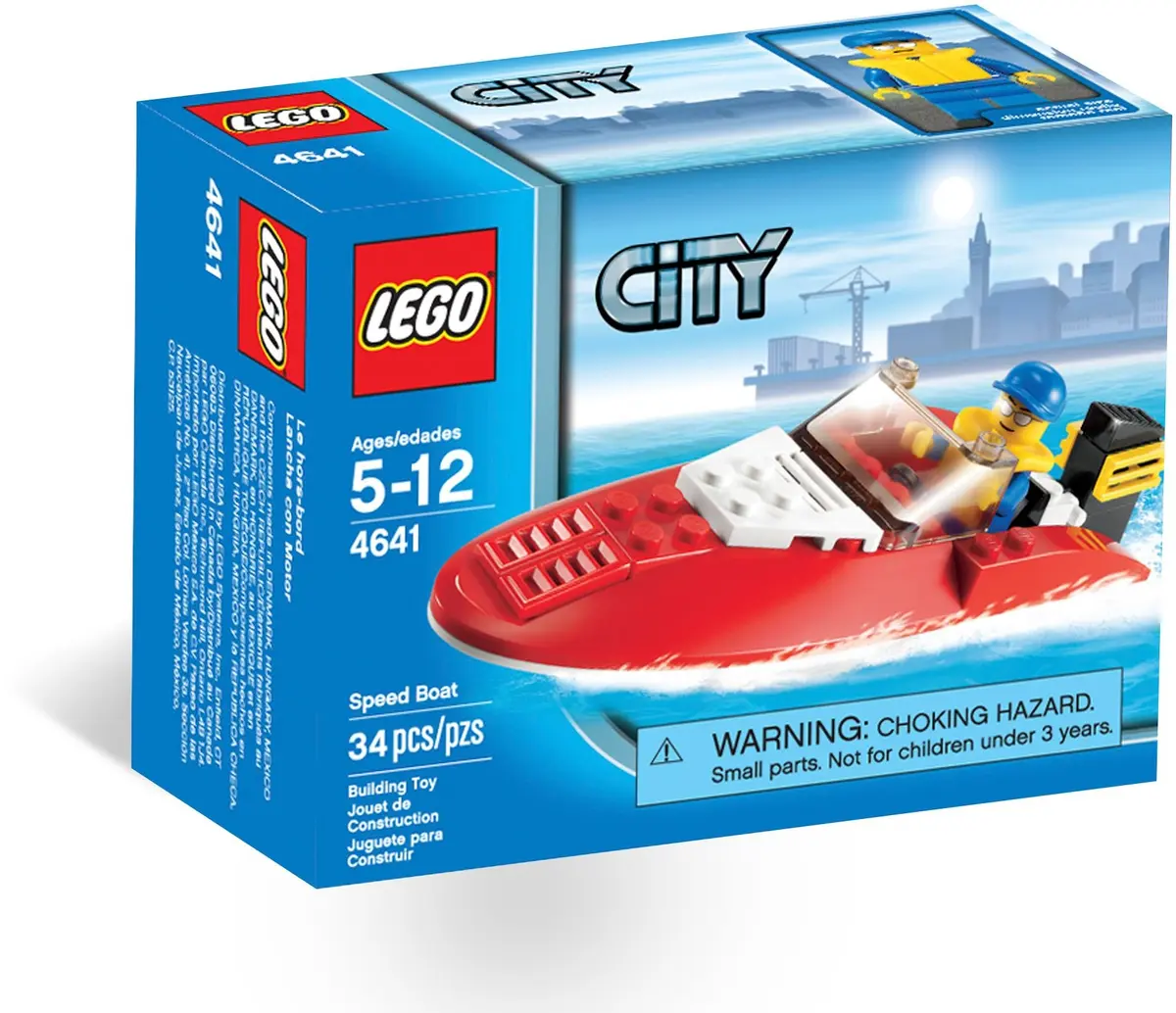 LEGO City 4641 Speedboat set, image 7