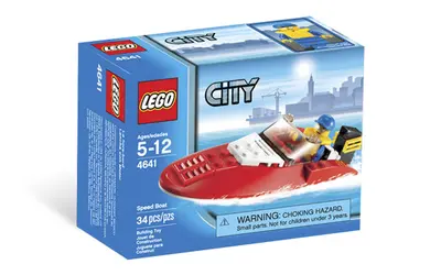 LEGO City 4641 Speedboat set, image 4