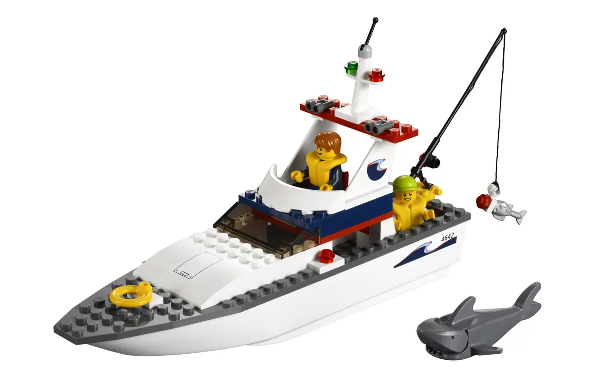 LEGO City 4642 Fishing Boat set