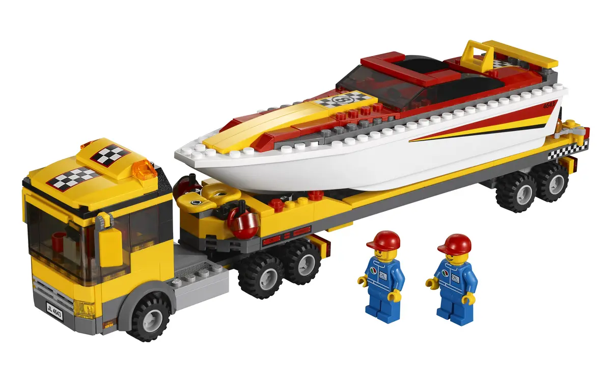 LEGO City 4643 Power Boat Transporter set, image 3