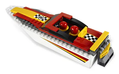 LEGO City 4643 Power Boat Transporter set, image 8