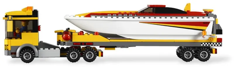 LEGO City 4643 Power Boat Transporter set, image 11