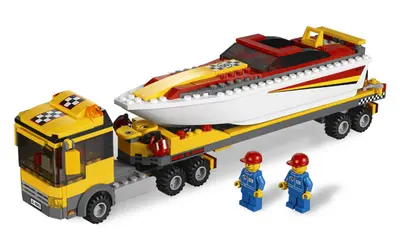 LEGO City 4643 Power Boat Transporter set, image 2