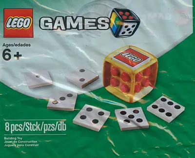 LEGO Games 4648939 Gold Dice set