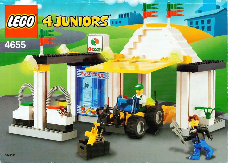 LEGO 4 Juniors 4655 Quick Fix Station set