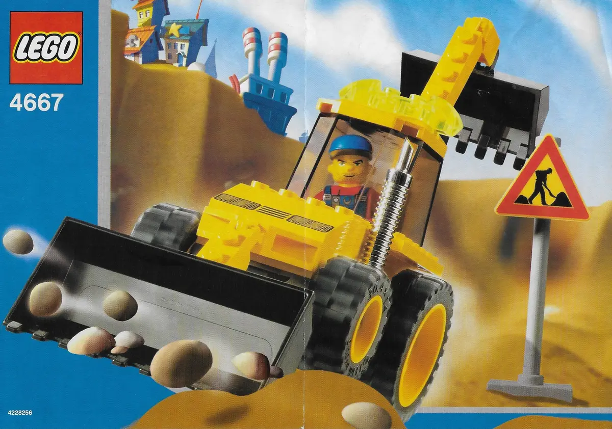 LEGO 4 Juniors 4667 Loadin' Digger set