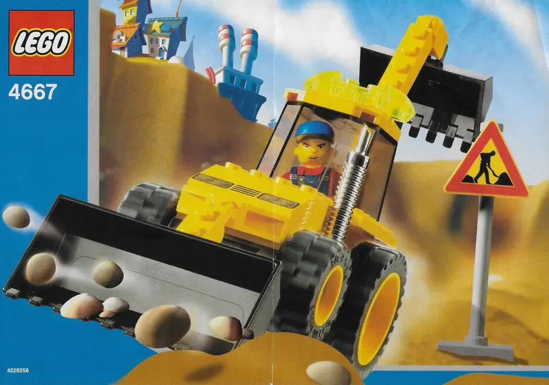 LEGO 4 Juniors 4667 Loadin' Digger set