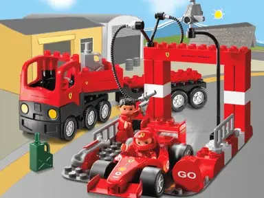 LEGO DUPLO 4694 Ferrari F1 Racing Team set