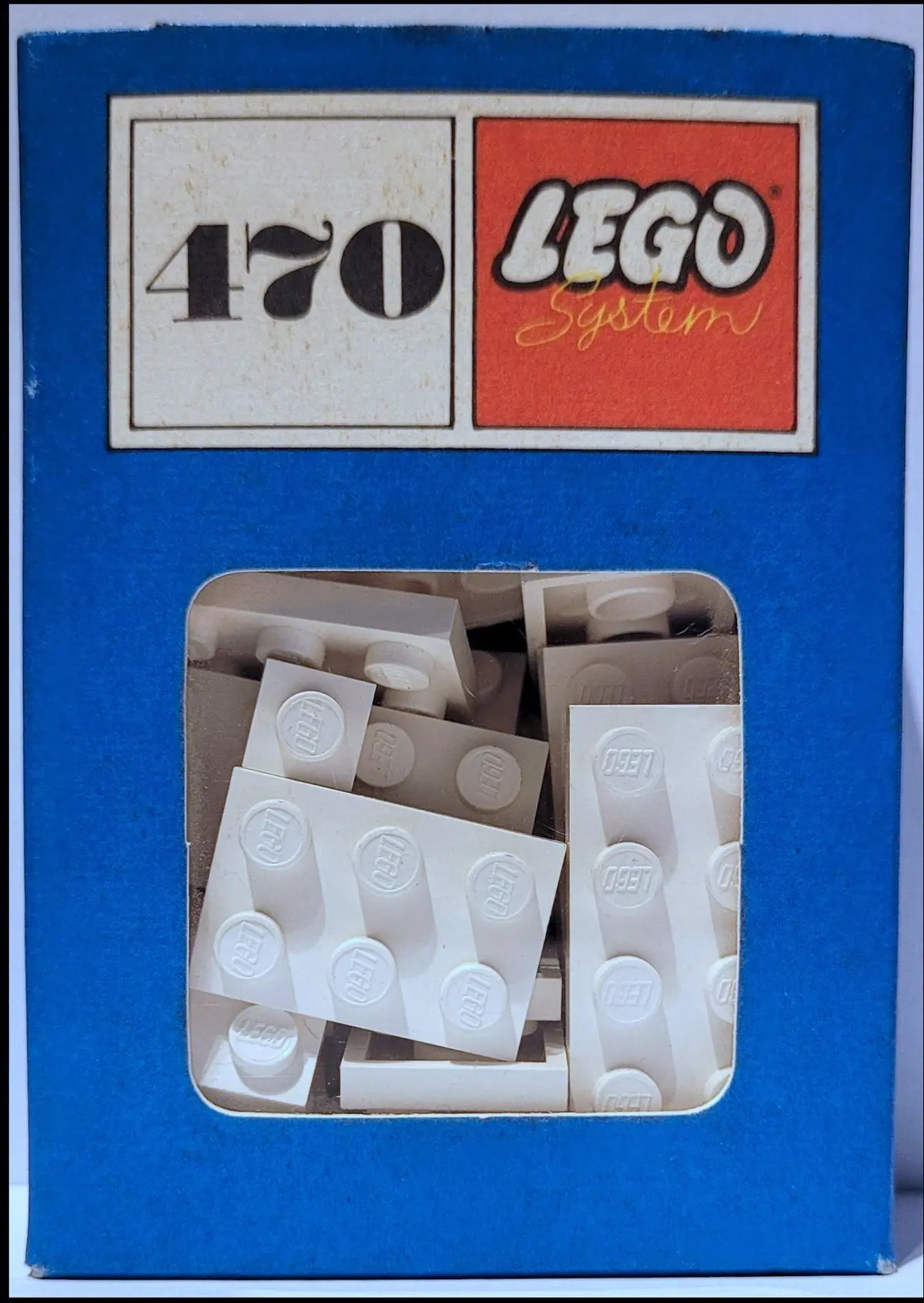 LEGO System 470 1 x 1, 1 x 2, 2 x 2, 2 x 3, 2 x 4 Plates (System) set