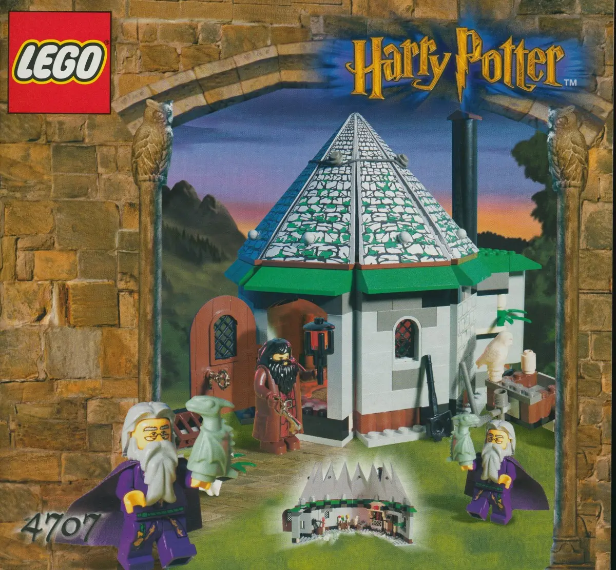 LEGO Harry Potter 4707 Hagrid's Hut set, image 2