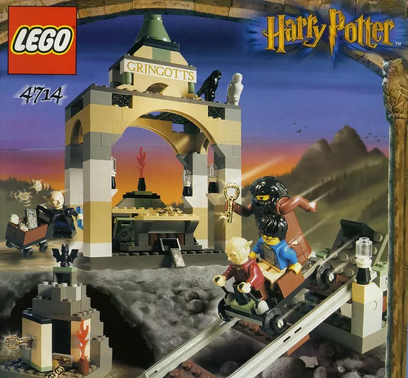 LEGO Harry Potter 4714 Gringotts Bank set