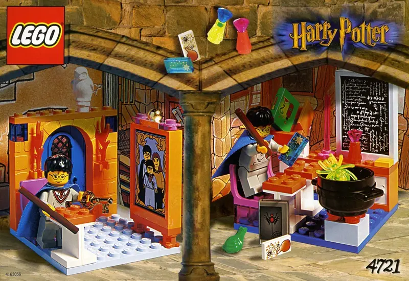 LEGO Harry Potter 4721 Hogwarts Classrooms set