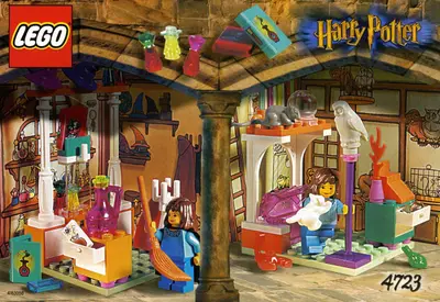 LEGO Harry Potter 4723 Diagon Alley Shops set
