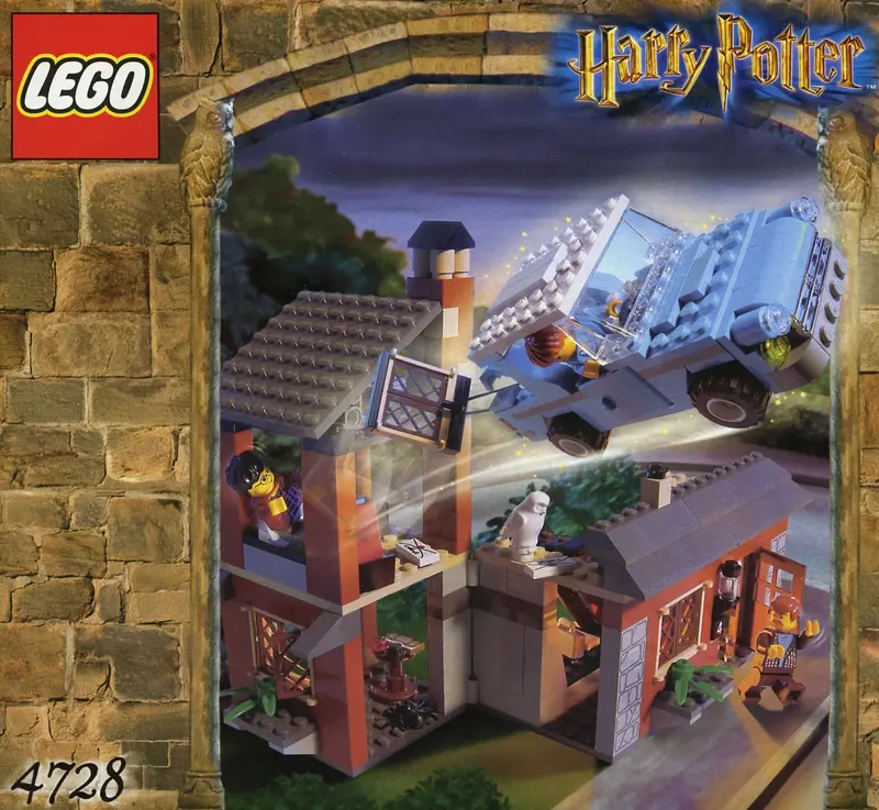 LEGO Harry Potter 4728 Escape from Privet Drive set