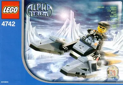 LEGO Alpha Team 4742 Chill Speeder set