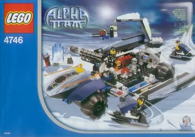 LEGO Alpha Team 4746 Mobile Command Centre set