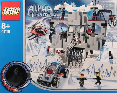 LEGO Alpha Team 4748 Ogel's Mountain Fortress set
