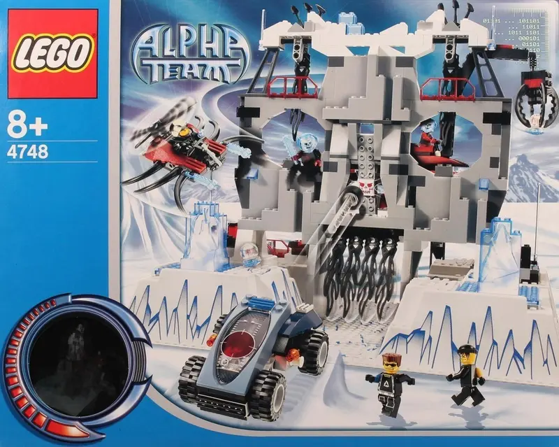 LEGO Alpha Team 4748 Ogel's Mountain Fortress set