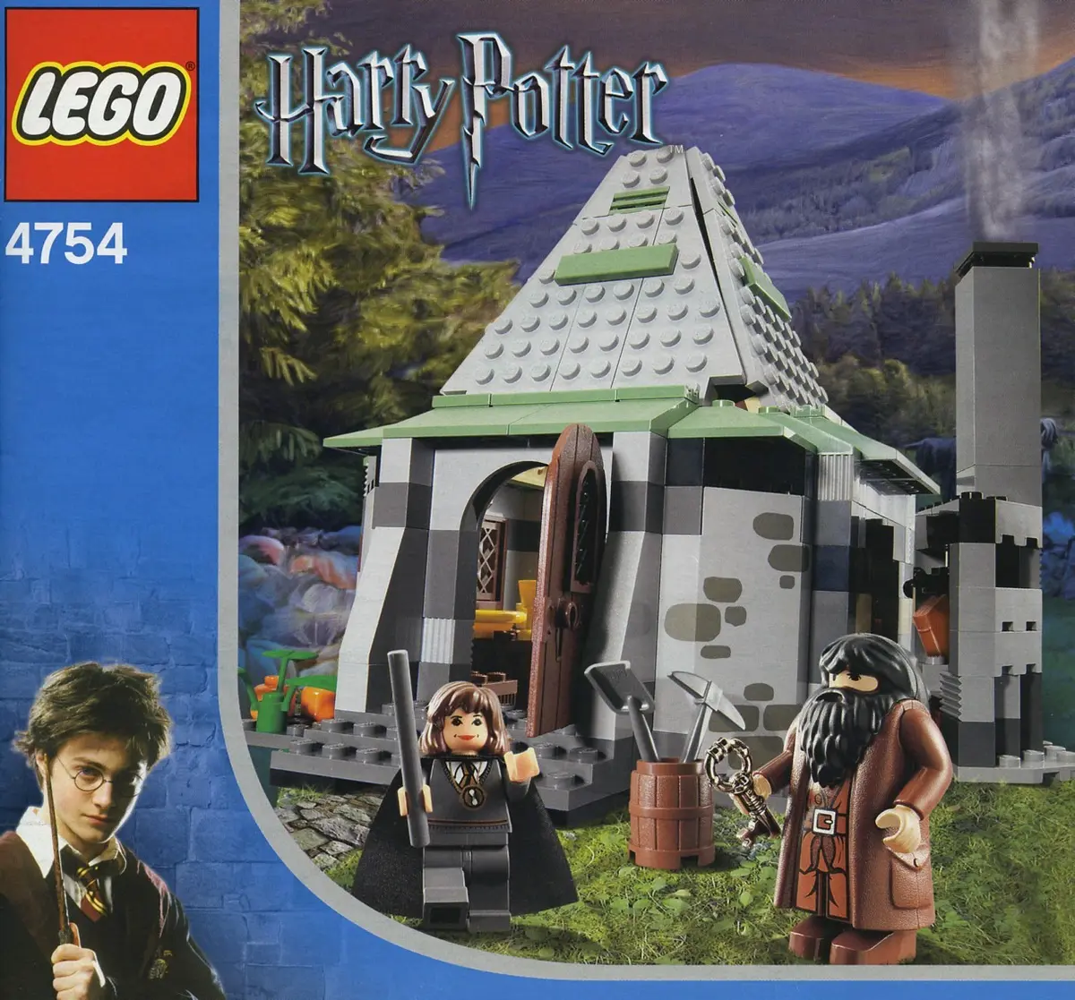 LEGO Harry Potter 4754 Hagrid's Hut set