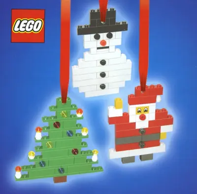 LEGO Seasonal 4759 3 Christmas Decorations set