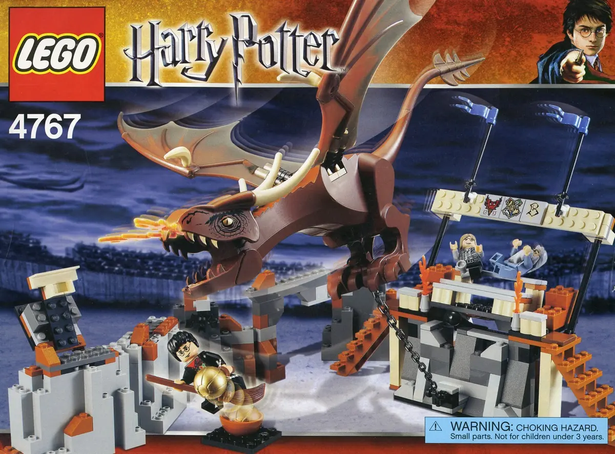 LEGO Harry Potter 4767 Harry and the Hungarian Horntail set