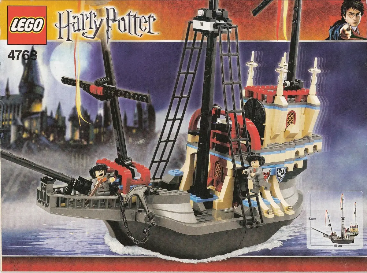LEGO Harry Potter 4768 The Durmstrang Ship set, image 2