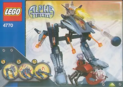 LEGO Alpha Team 4770 Blizzard Blaster set