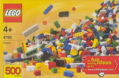 LEGO Creator 4780 Bulk Set - 500 bricks set